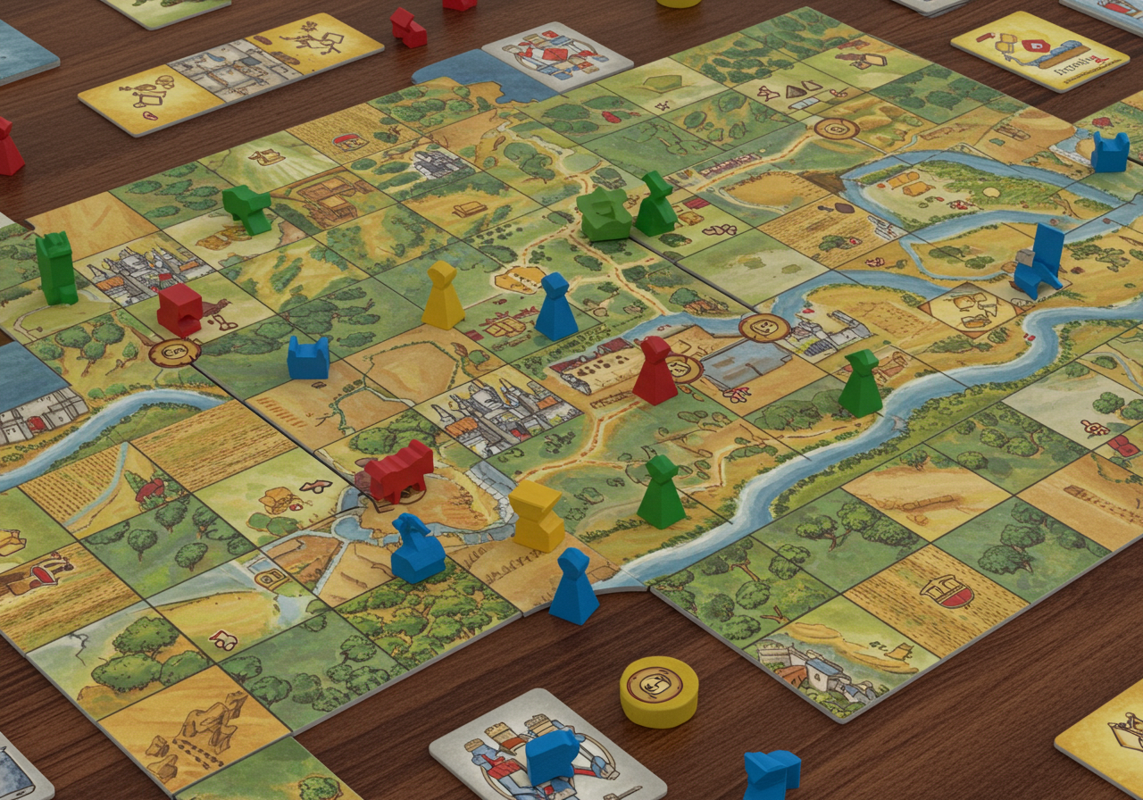 Losetas de Carcassonne